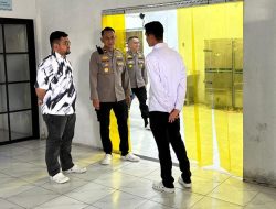 Waka Polres Kampar Cek Dapur SPPG di Desa Teluk Kenidai, Ini Harapannya!