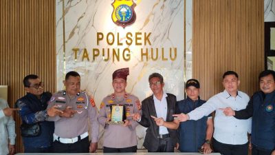 Implementasikan MoU Kapolri-Dewan Pers, Kapolsek Tapung Hulu Raih Penghargaan dari Insan Pers