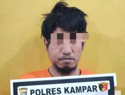 Satreskrim Polres Kampar Tangkap Residivis Pelaku Curat! Begini Kronologinya