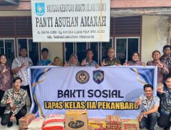 Lapas Pekanbaru Gelar Bakti Sosial di Panti Asuhan, Wujud Implementasi 15 Program Aksi Kemenimipas 2026
