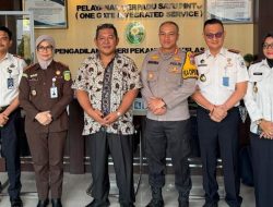 Terus Gencar Perkuat Sinergitas dengan APH, Kalapas Pekanbaru Kunjungi Pengadilan Negeri Pekanbaru