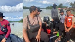 Turun Langsung ke Sungai, Kasat Samapta Pastikan Keamanan Balimau Kasai Jelang Ramadhan!