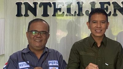 Ketum DPP Solidaritas Wartawan Indonesia Silahturahmi ke Kejari Rokan Hulu