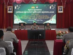 Kapolres Kampar Pimpin Rapat Koordinasi Operasi Ketupat Lancang Kuning 2026, Perkuat Sinergi Jelang Idul Fitri