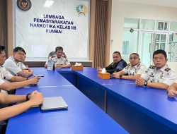 Lapas Narkotika Rumbai Ikuti Penguatan Tugas dan Fungsi Pemasyarakatan serta Persiapan Pengamanan Menjelang Lebaran
