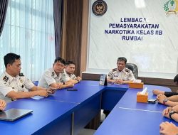 Lapas Narkotika Rumbai Ikuti Penguatan Tugas dan Fungsi Pemasyarakatan serta Persiapan Pengamanan Menjelang Lebaran