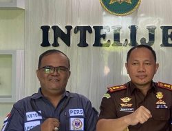 Ketum DPP Solidaritas Wartawan Indonesia Silahturahmi ke Kejari Rokan Hulu