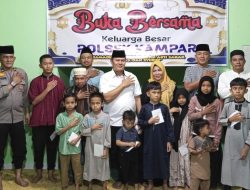 Buka Puasa Bersama dan Santunan Anak Yatim, Silaturahmi Kemeriahan Ramadhan di Polsek Kampar
