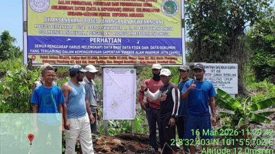 Pelaksanaan kawasan 400 Hektar Dalam penanganan Majelis Pertanahan Pusat Pengadilan Landreform Republik Indonesia / Sungai Sembilan/ 16 Maret 2026.