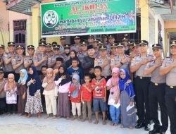Siswa Setukpa Polri Angkatan 55 Polda Riau Gelar Bakti Sosial di Panti Asuhan Al-Ikhlas Hendra Pekanbaru