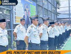 *APEL PENUTUP PIKET HARI RAYA IDULFITRI, KALAPAS BANGKINANG APRESIASI DEDIKASI PETUGAS SELAMA TIGA HARI PELAYANAN PRIMA*