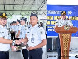 APRESIASI KINERJA PEGAWAI, LAPAS BANGKINANG GELAR PENYEMATAN KENAIKAN PANGKAT 28 PEGAWAI