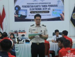 Lapas Pekanbaru Gandeng Disdukcapil Riau, 176 Warga Binaan Ikuti Perekaman Data Kepundudukan dan Penerbitan KTP-el