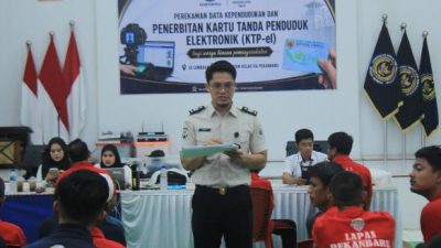 Lapas Pekanbaru Gandeng Disdukcapil Riau, 176 Warga Binaan Ikuti Perekaman Data Kepundudukan dan Penerbitan KTP-el
