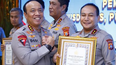 *POLRI BERI PENGHARGAAN IKPA TERBAIK PADA RAKERNIS EMPAT FUNGSI PUSAT POLRI 2026*
