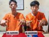 Polres Kampar Tangkap Dua Pelaku Narkoba di Depan Hotel Altha Bangkinang