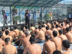 Sehat dan Produktif dari Balik Jeruji: Warga Binaan Lapas Pekanbaru Antusias Ikuti Senam Pagi dan Edukasi Kesehatan Gigi