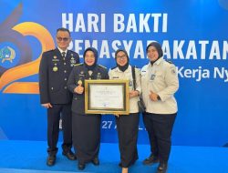 Klinik Lapas Pekanbaru Ukir Prestasi Nasional, Kalapas Terima Penghargaan di Tasyukuran HBP ke-62