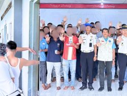 RAZIA GABUNGAN DAN TES URINE, LAPAS KELAS IIA BANGKINANG WUJUDKAN PEMASYARAKATAN BERSIH NARKOBA DAN HANDPHONE
