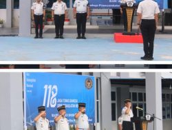 Upacara Bendera Dalam Rangka Hari Kebangkitan Nasional (Harkitnas) Ke-118, Lembaga Pemasyarakatan Narkotika Kelas IIB Rumbai