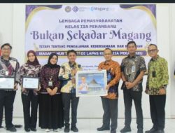 Penuh Haru dan Kebersamaan, Lapas Pekanbaru Lepas Peserta Magang Batch II