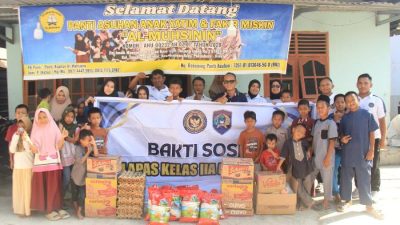 Wujud Nyata Kepedulian Sosial, Lapas Pekanbaru Gelar Bansos di Panti Asuhan Al-Muhsinin