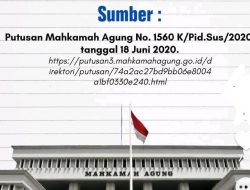 Warning Pidana Pemakaian Nama Merk Lain/CV Berbendera.