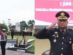 Polres Kampar Gelar Upacara Bendera Peringatan Hari Lahir Pancasila Tahun 2026