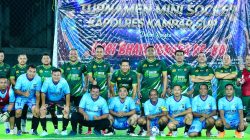 “”Kapolres Kampar Buka Turnamen Mini Soccer Kapolres Cup I – Meriahkan Hut Bhayangkara Ke-80”