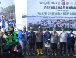 Hari Lingkungan Hidup dengan Tanam Mangrove di Dumai, Kapolda Riau: Satu Pohon Jadi Benteng Oksigen