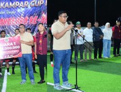 “Hut Bhayangkara Ke-80 Meriahkan – Kapolres Kampar Janjikan Turnamen Baru Dengan Komposisi Tim Baru”
