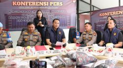Selamatkan 35 Ribu Jiwa, Polda Riau Gagalkan Peredaran 6,94 Kg Sabu dan 969 Cartridge Etomidate Senilai Rp9,8 Miliar