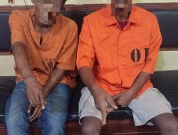 Polsek Tapung Tangkap Dua Pelaku Pengedar Narkoba di Desa Kasikan