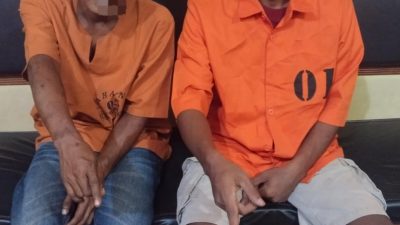 Polsek Tapung Tangkap Dua Pelaku Pengedar Narkoba di Desa Kasikan