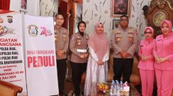 “Kapolres Kampar Mewakili Kapolda Riau – Anjangsana Warakawuri Istri Purnawirawan Polri, Meriahkan Hari Bhayangkara Ke-80”