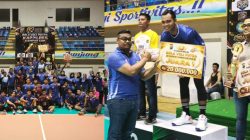 “Hari Bhayangkara Ke-80 – Polres Kampar Juara Turnamen Voli Kapolres Cup, Harapkan Atlet Muda Berprestasi”