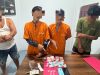 Polres Kampar Berkomitmen Bebas Narkoba – 4 Pelaku di amankan Polsek Tambang”