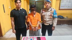 Polsek Tapung Hili Tangkap Pelaku Narkoba Saat Ingin Transaksi