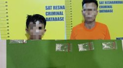 Satresnarkoba Polresta Pekanbaru Kembali Ungkap Kasus Peredaran Sabu, Dua Pengedar Diamankan