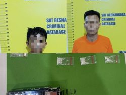 Satresnarkoba Polresta Pekanbaru Kembali Ungkap Kasus Peredaran Sabu, Dua Pengedar Diamankan