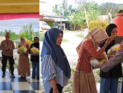 Tiada Hari yang Lebih Indah Selain Berbagi, Kapolsek Kampar Kembali Tebar Kepedulian Lewat Program Jumat Berkah