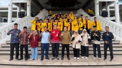 Mahasiswa Hukum Universitas Lancang Kuning, Melakukan Karya Bakti Kepada Masyarakat Dengan Memberikan Penyuluhan Hukum Kepada Masyarkat Dan Edukasi Siswa SMKN 1 Mempura.