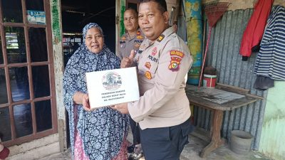 Ekspedisi Merah Putih Presisi Sentuh Warga, Polsek Bukit Raya Salurkan Bansos Jelang HUT RI ke-81