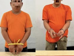 Bongkar Jaringan Narkoba, Polsek Kampar Tangkap Dua Pengedar, Amankan Sabu dan Pil Ekstasi