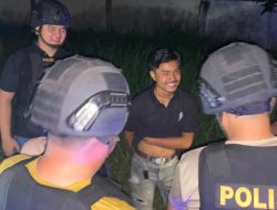 Jaga Kondusivitas Malam, Tim Raga Polres Kampar Patroli Kawasan Ramai hingga Lingkar Kantor Bupati