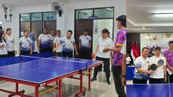 Lapas Pekanbaru Borong Juara! Sapu Bersih Juara 1 dan 2 Turnamen Tenis Meja UPT se-Pekanbaru