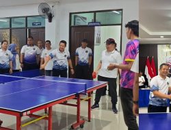 Lapas Pekanbaru Borong Juara! Sapu Bersih Juara 1 dan 2 Turnamen Tenis Meja UPT se-Pekanbaru