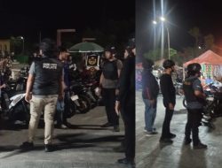 Jaga Kondusivitas Malam, Tim Raga Polres Kampar Sisir Titik Rawan di Bangkinang
