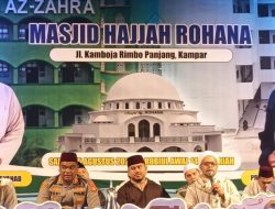 Ribuan Jemaah Hadir Maulid Nabi di Rimbo Panjang, Polres Kampar Hadir Humanis Jamin Kenyamanan