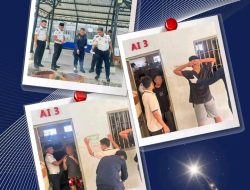 Lembaga Pemasyarakatan (Lapas) Narkotika Kelas IIB Rumbai Razia Dadakan Penggeledahan